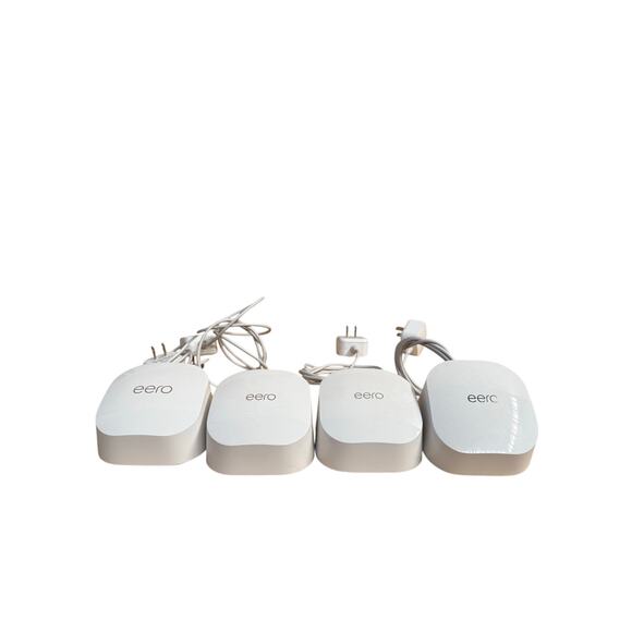 EEro pro wifi system tri band mesh wifi router 4 pack white square - Picture 4 of 10